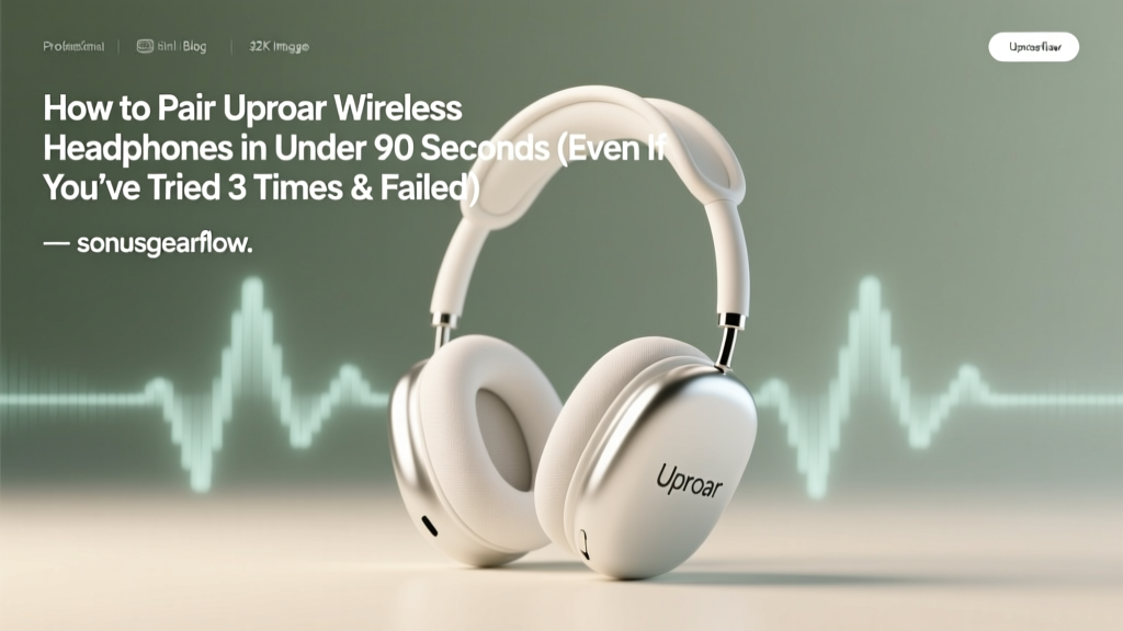 How To Pair Uproar Wireless Headphones (2026)