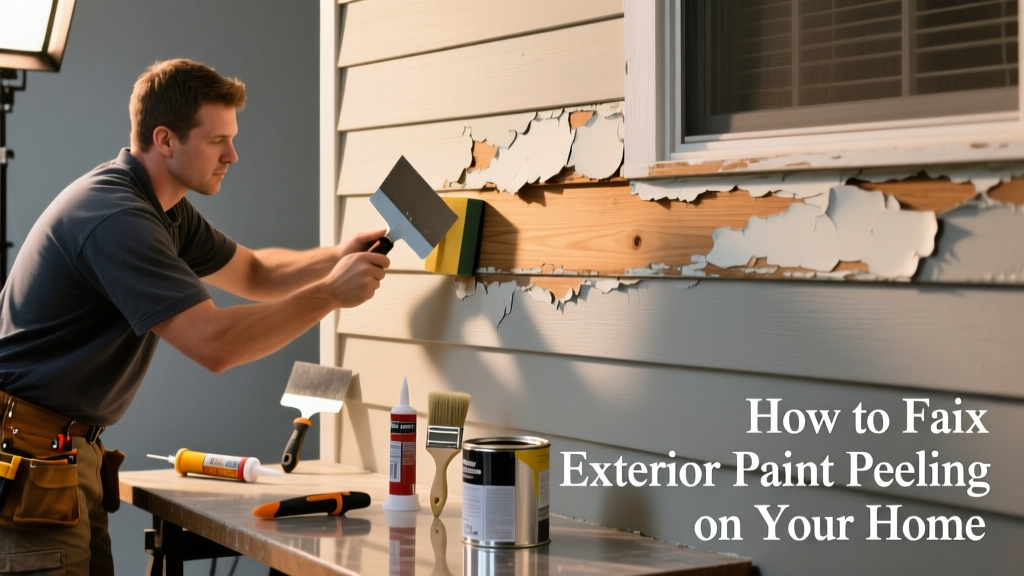 How to Fix Exterior Paint Peeling on Your Home