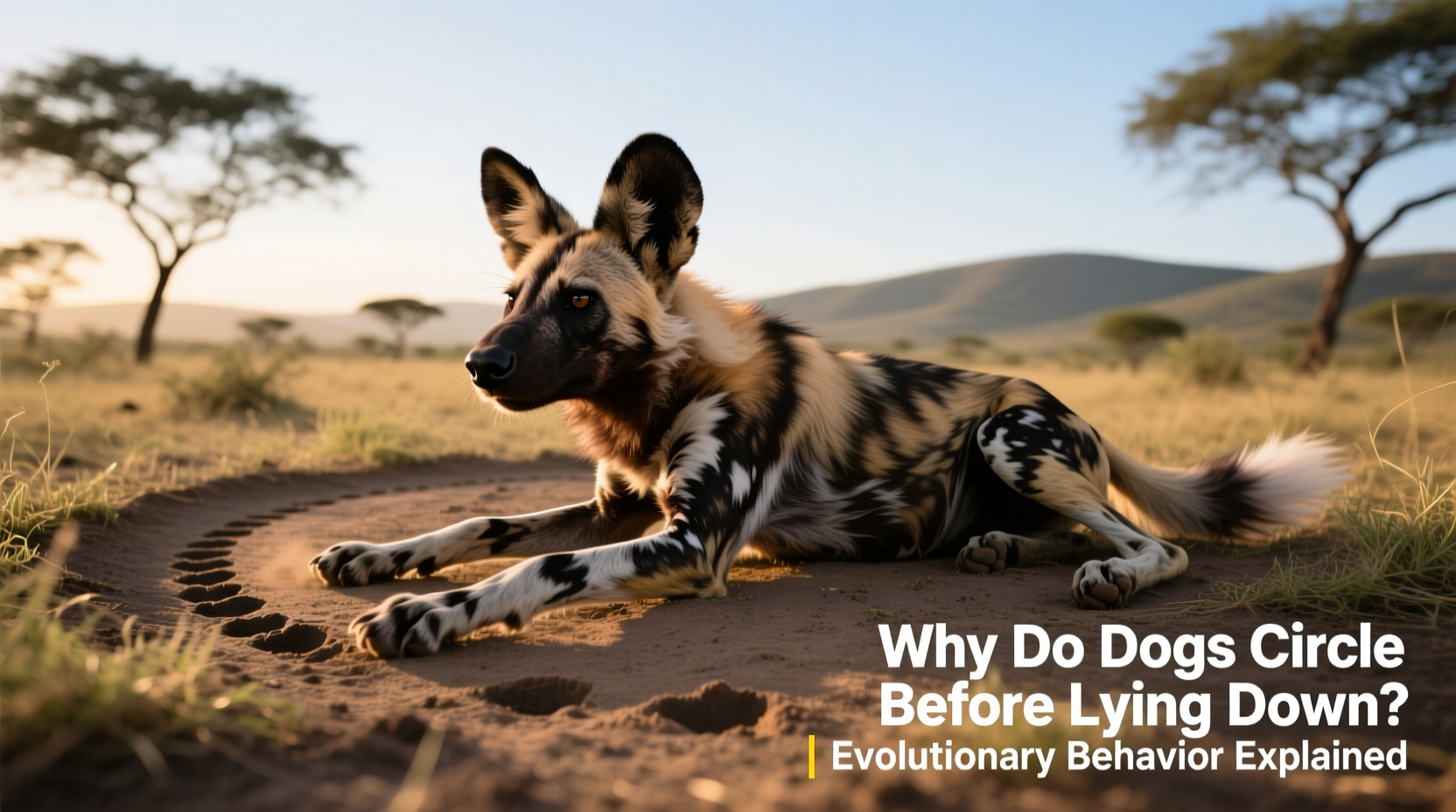 why do dogs circle before lying down evolutionary behavior explained