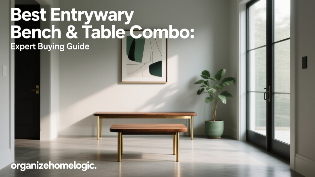 Best Entryway Bench & Table Combo: Expert Buying Guide