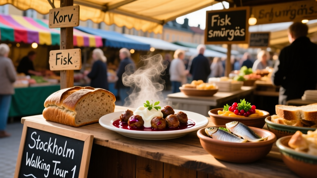 Stockholm Walking Tour 1: Gamla Stan to Riddarholmen — A Culinary & Historical Stroll