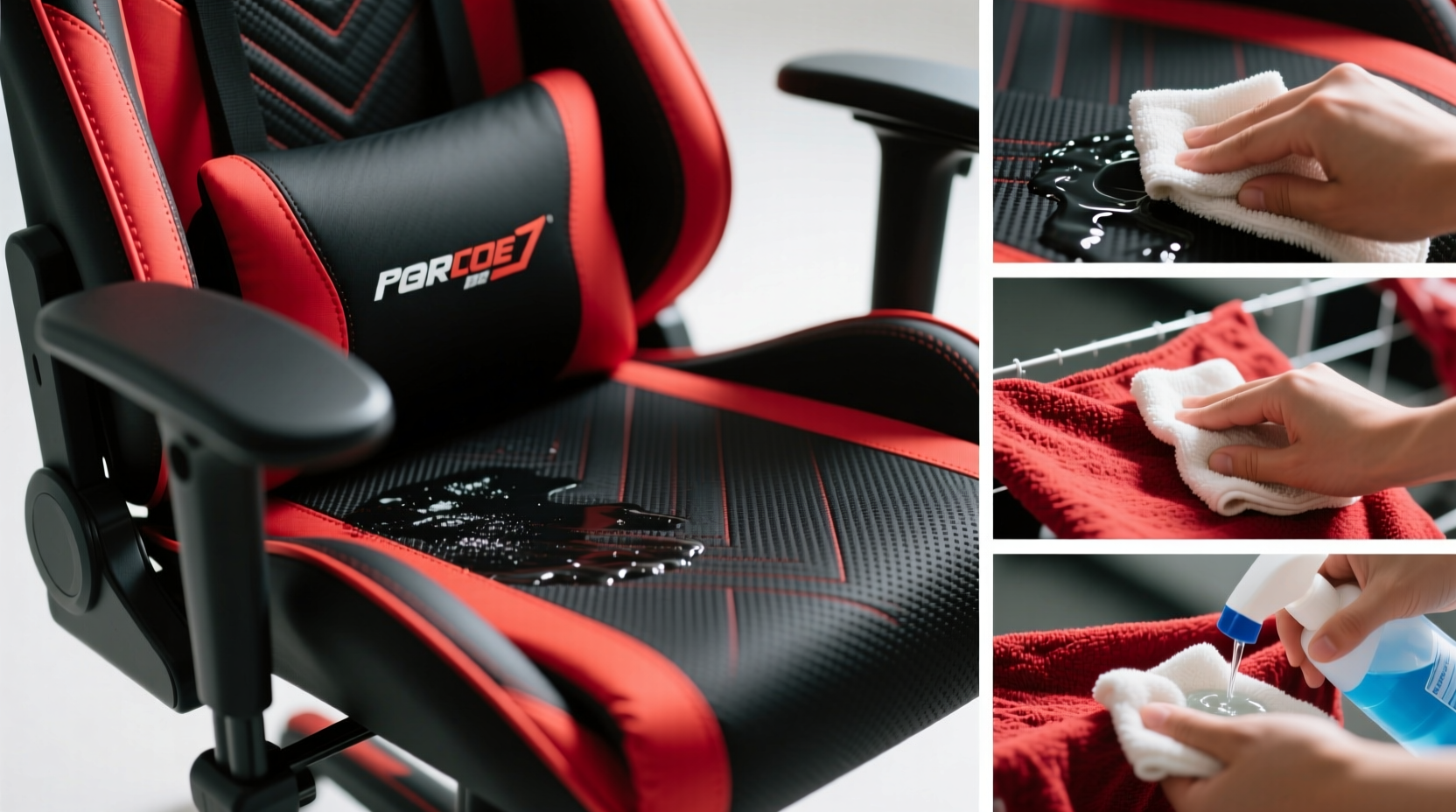 how to sanitize gaming chair covers safely