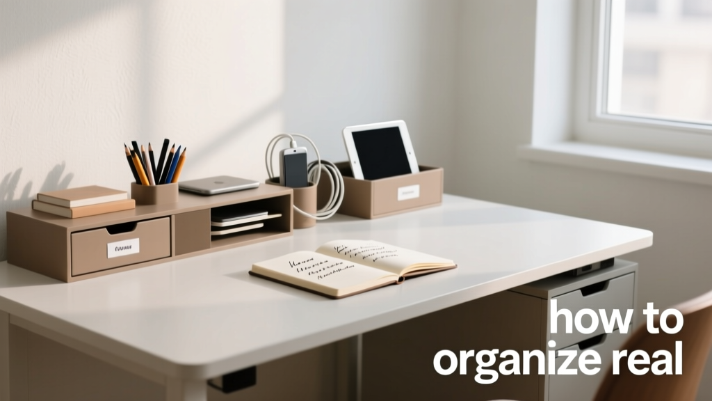 How To Organize Real: A Room-by-Room System Built on Measurable Habits and Proven Tools
