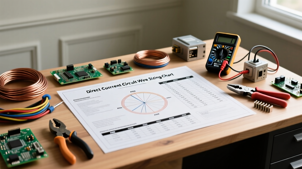 Direct Current Circuit Wiring: Voltage Drop Chart & Sizing Guide