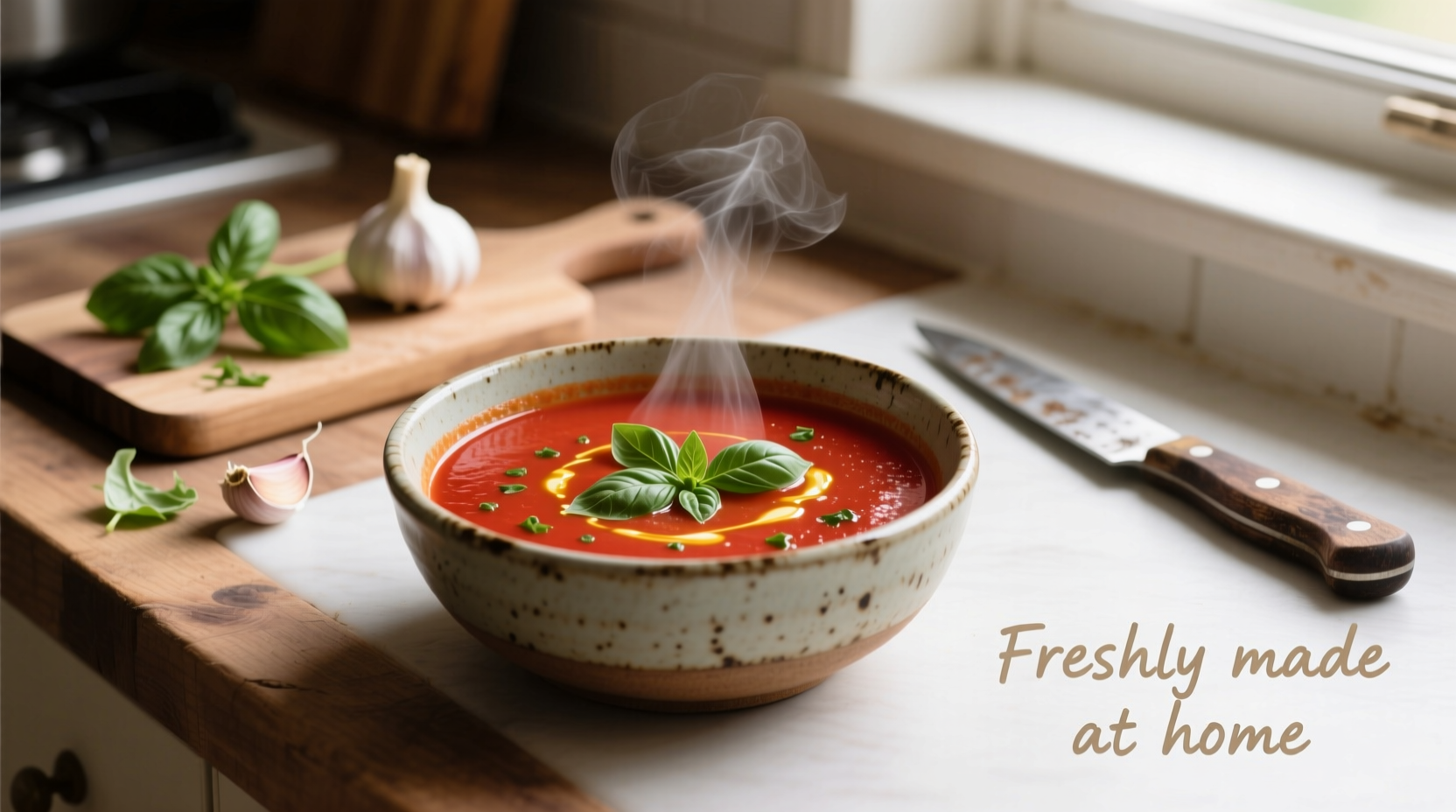 Perfect Homemade Basil Tomato Soup Recipe in 45 Minutes