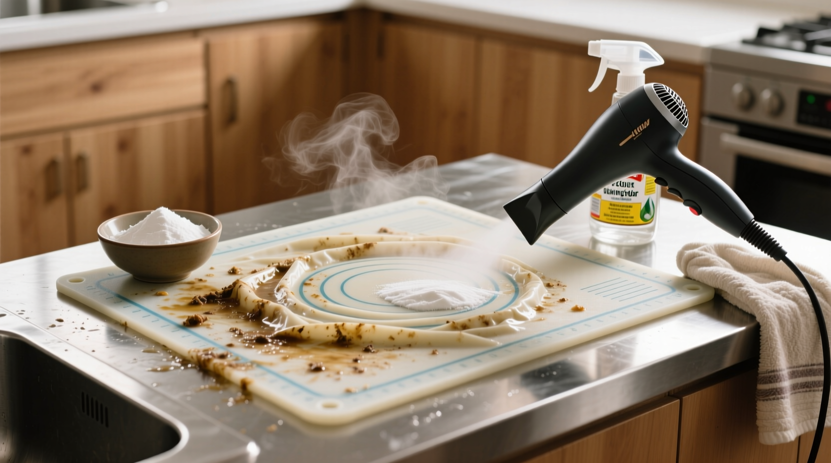 eco friendly cleaning tips deep clean silicone mats