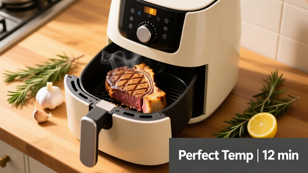 Frozen Steak in Air Fryer: Perfect Temp & Timing