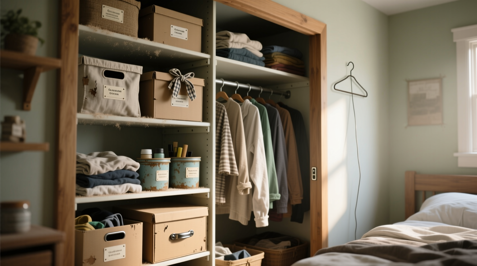 closet organization tips real sustainability