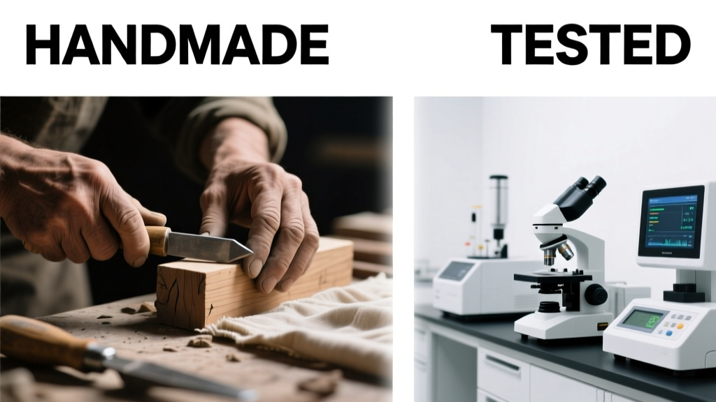 Handmade vs Tested: Why Craftsmanship and Scientific Validation Are Not Opposites—But Essential Counterparts in Modern Art and Design