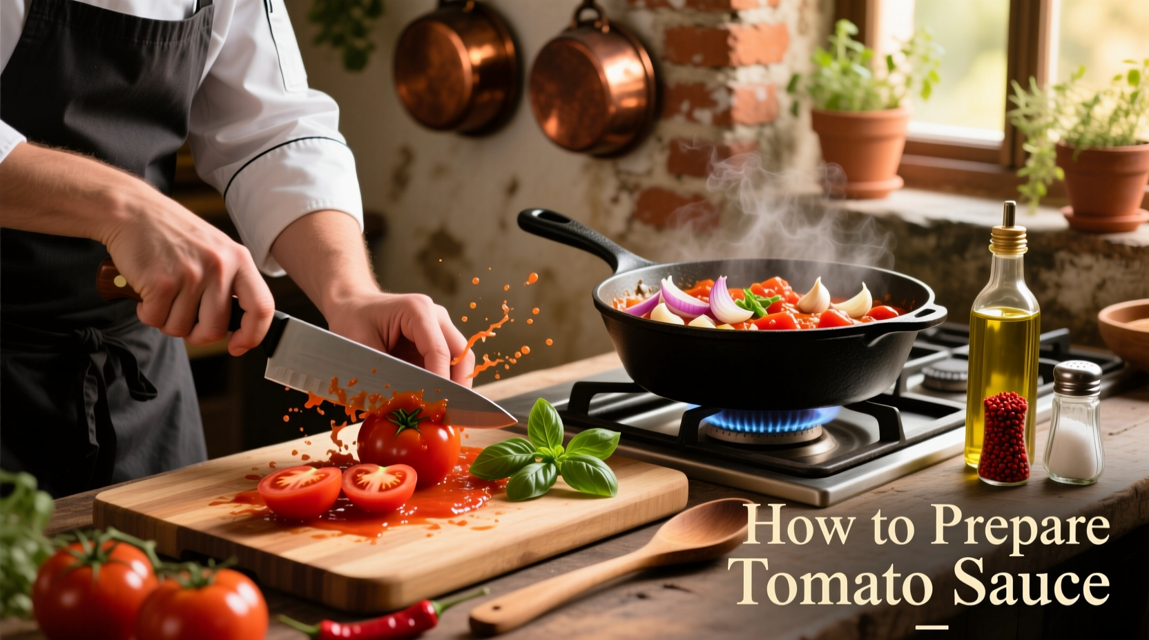 How to Prepare Perfect Tomato Sauce in 45 Minutes