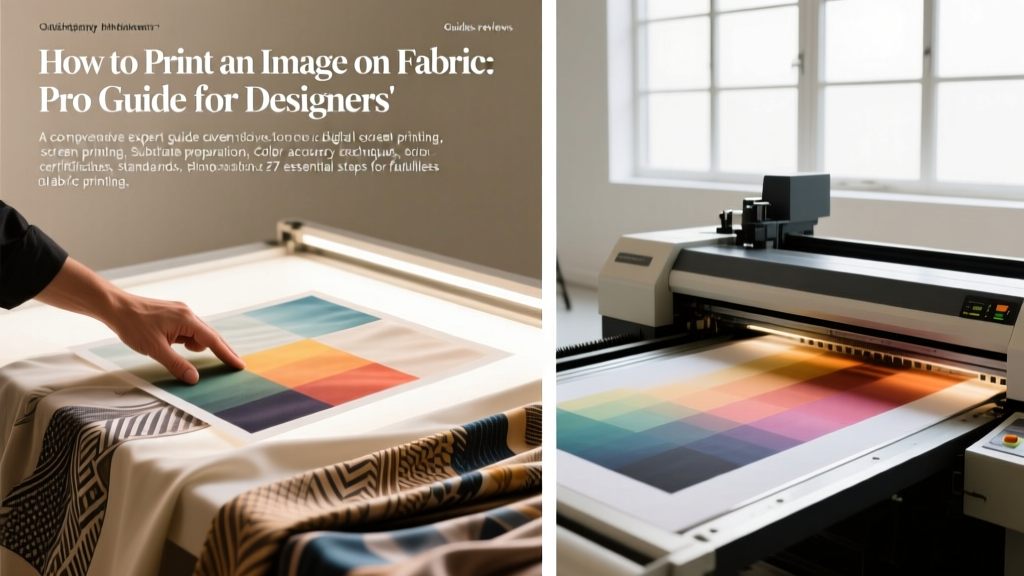 How to Print an Image on Fabric: Pro Guide for Designers