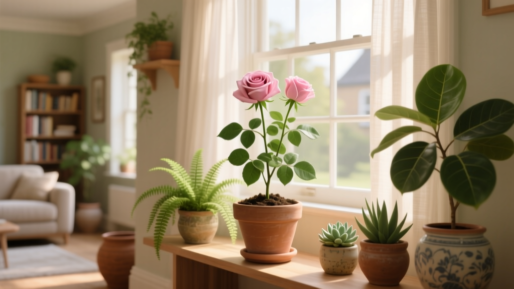 Can You Plant Indoor Roses Outside in the UK?