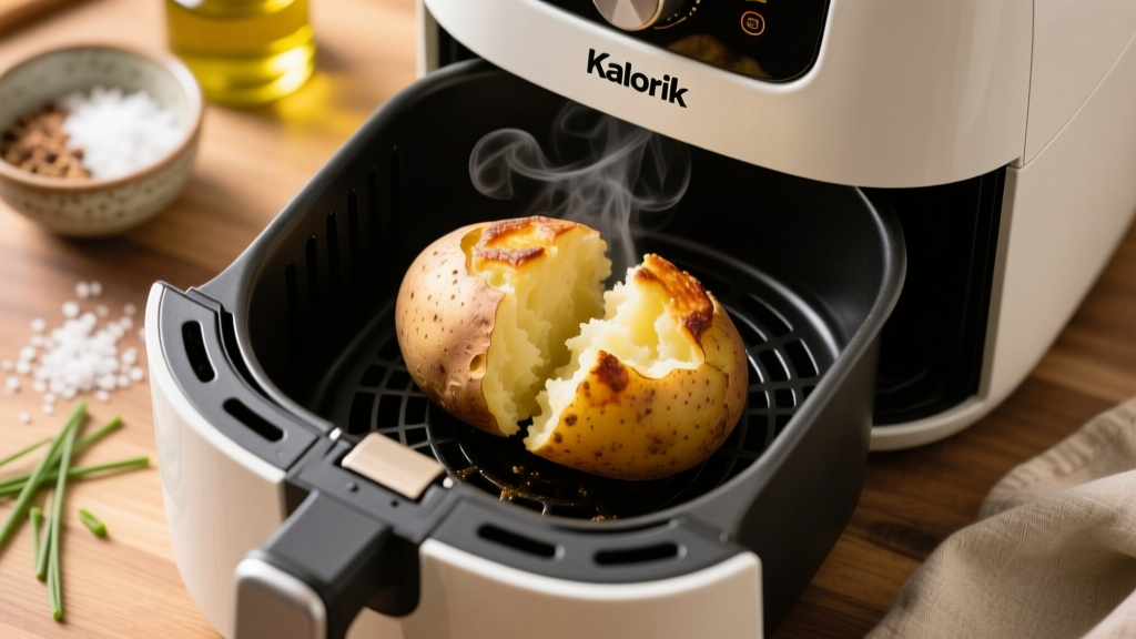 Bake Perfect Potatoes in Your Kalorik Air Fryer