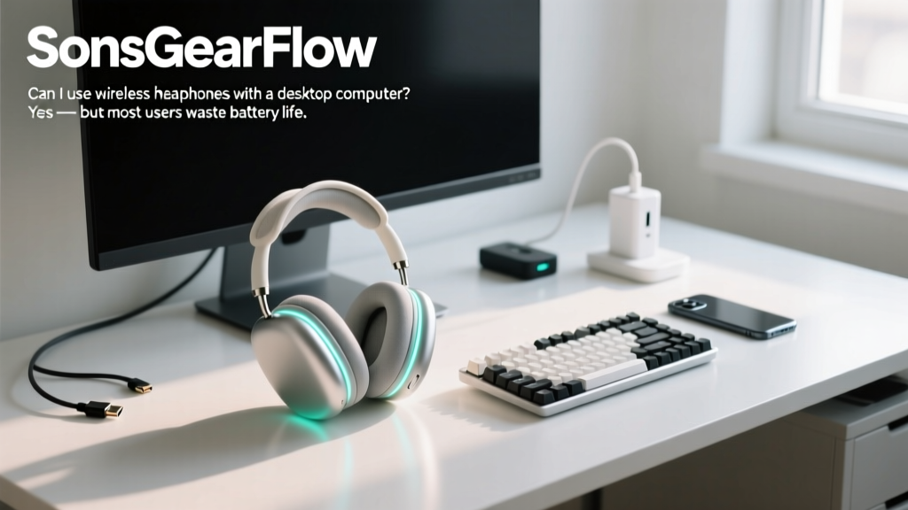 Wireless Headphones for Desktop: 4 Setup Steps You Need