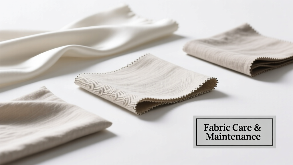 Fabric Care and Maintenance: Science-Based Practices for Longevity, Safety, and Performance