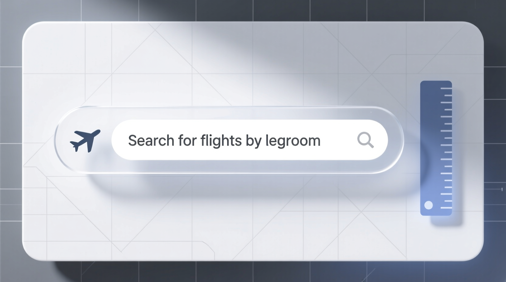 search for flights by legroom with this chrome extensio