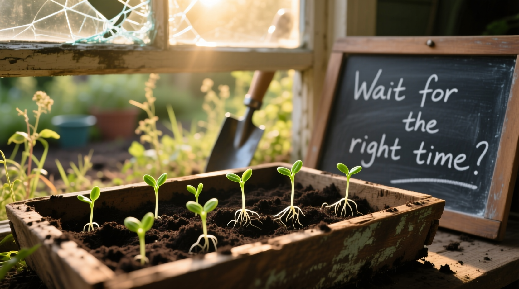 why you should wait to start seeds