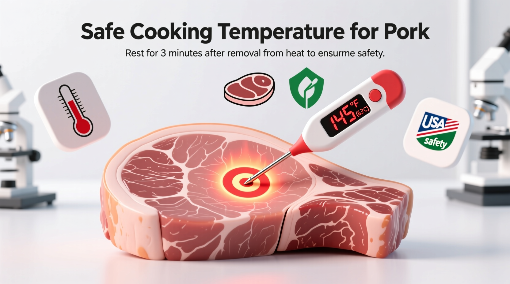 what temperature does pork need to be cooked to