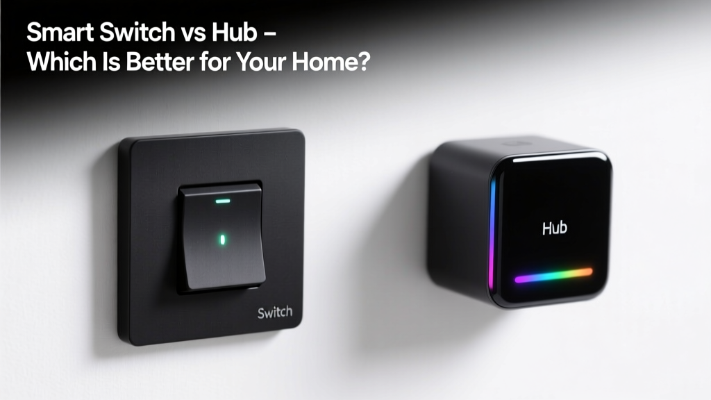 Smart Switch vs Hub: Which Is Better for Your Home?