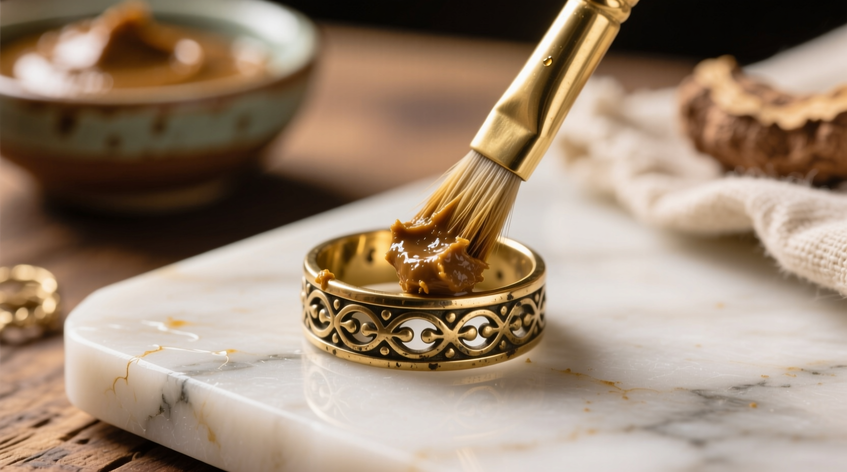 eco friendly brass jewelry cleaning with tamarind