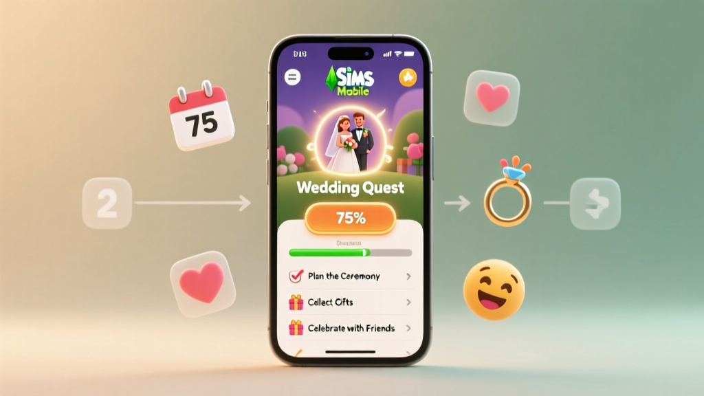 Wedding Quest in Sims Mobile: 2026 Guide