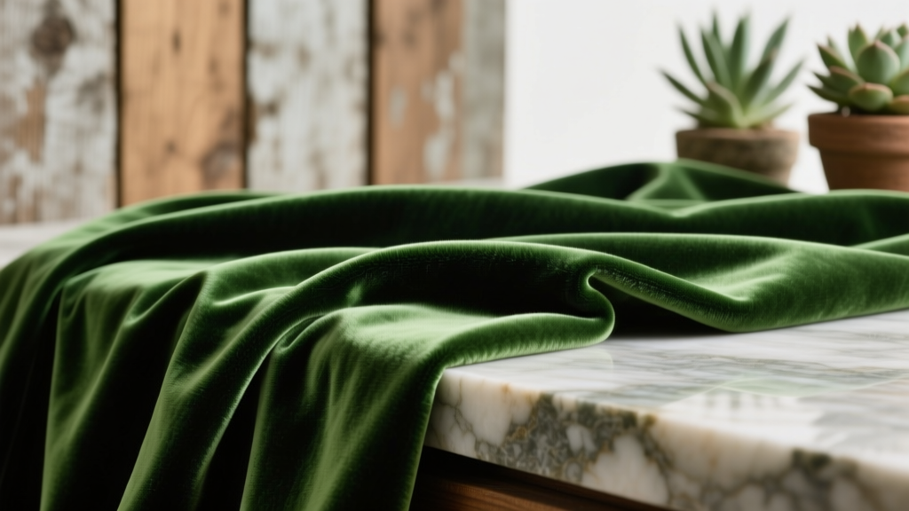 Green Cotton Velvet: Sustainable Luxury Explained