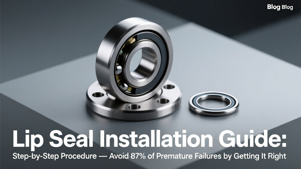 Lip Seal Installation Guide: Avoid 87% of Failures