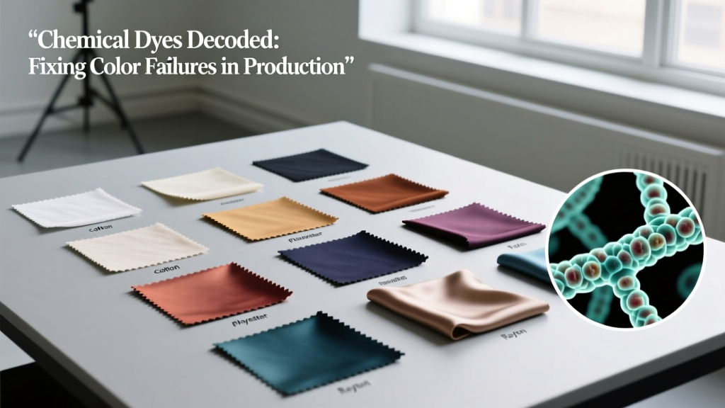 Chemical Dyes Decoded: Fixing Color Failures in Production