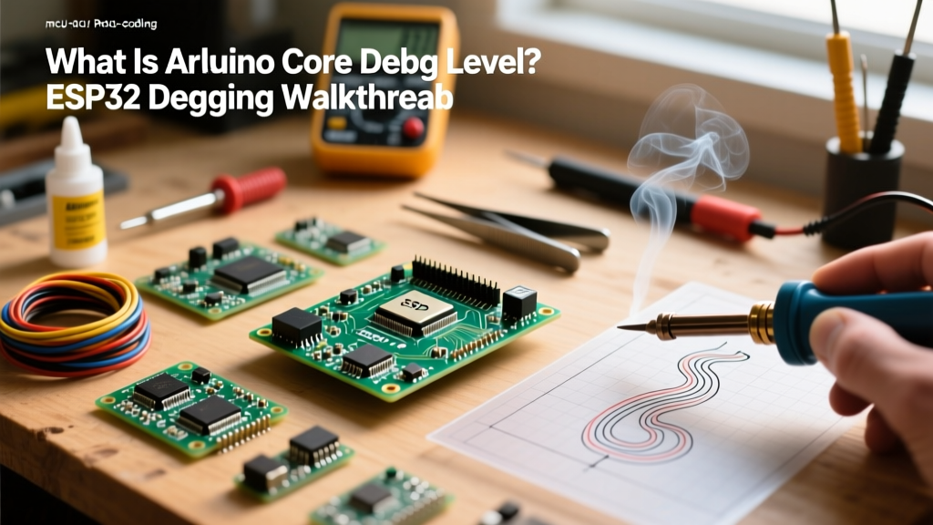What Is Arduino Core Debug Level? ESP32 Debugging Walkthrough