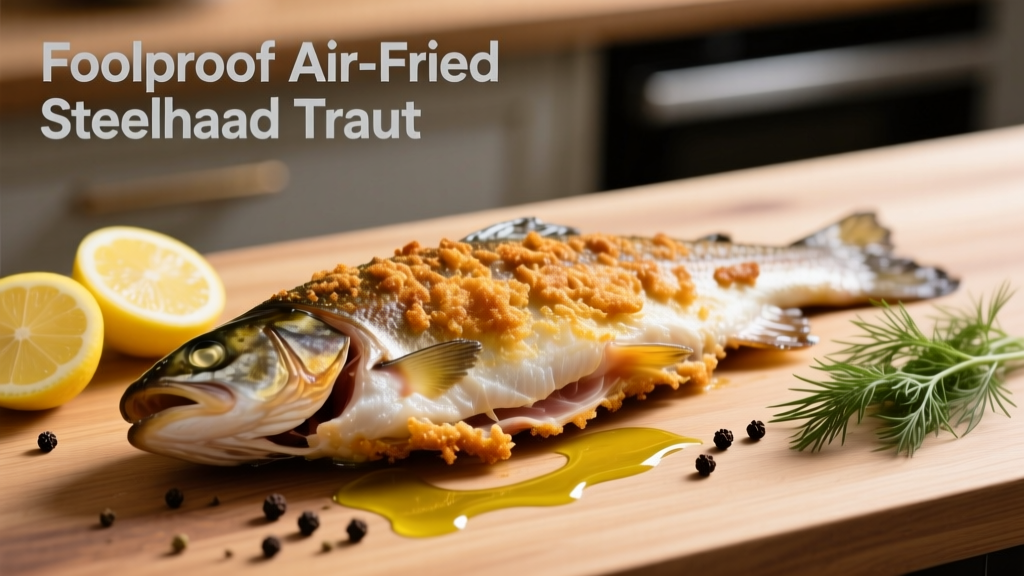 Air Fried Steelhead Trout: Crispy, Flaky & Foolproof