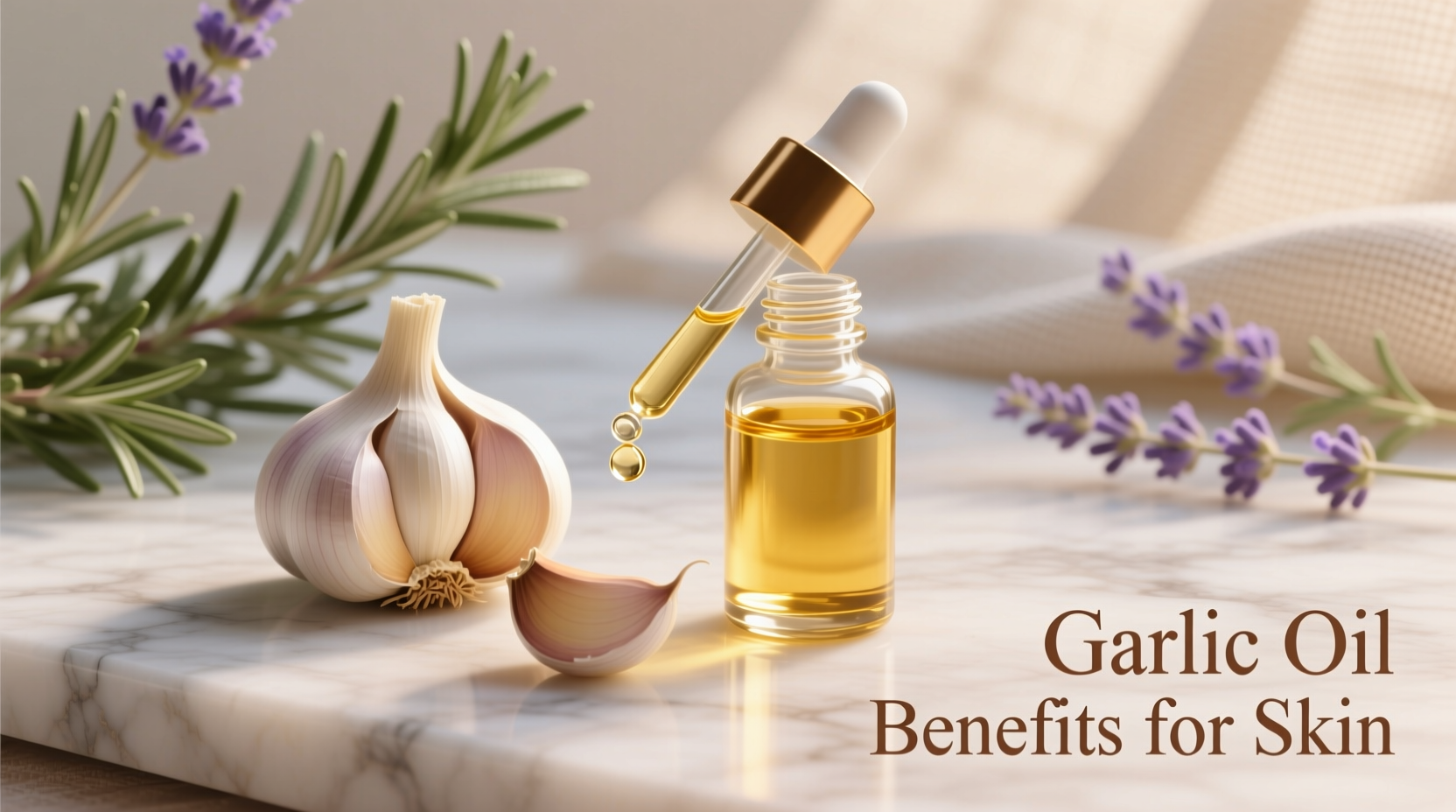 Garlic Oil for Skin: Science-Backed Benefits and Risks