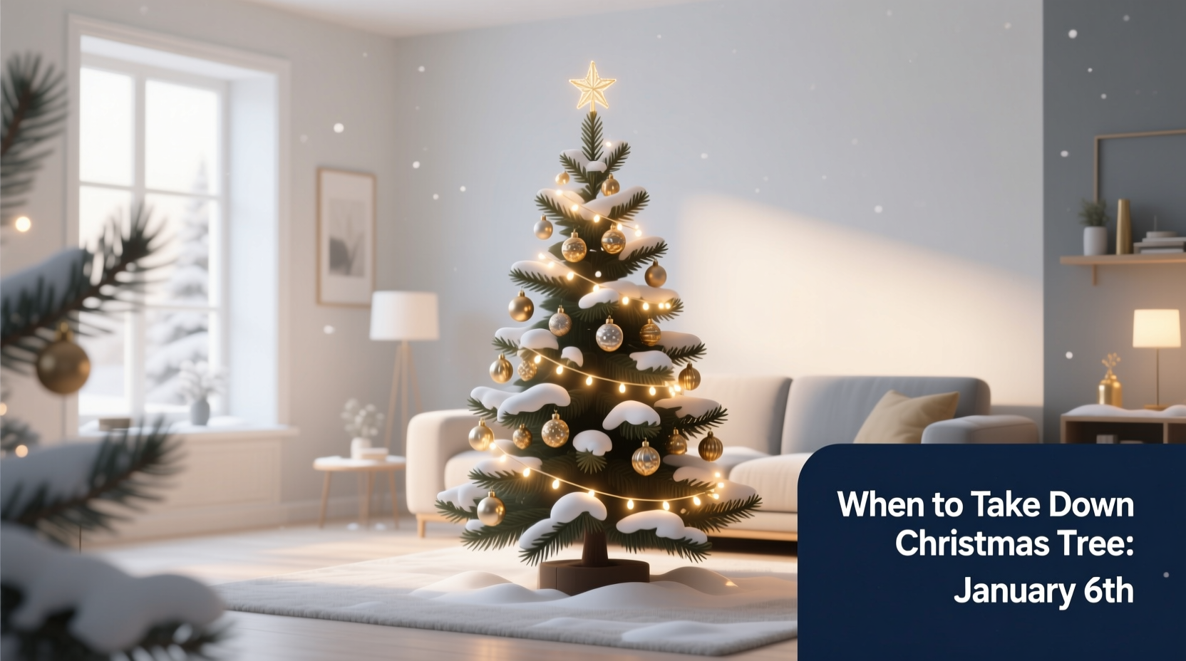 when to take tree down christmas
