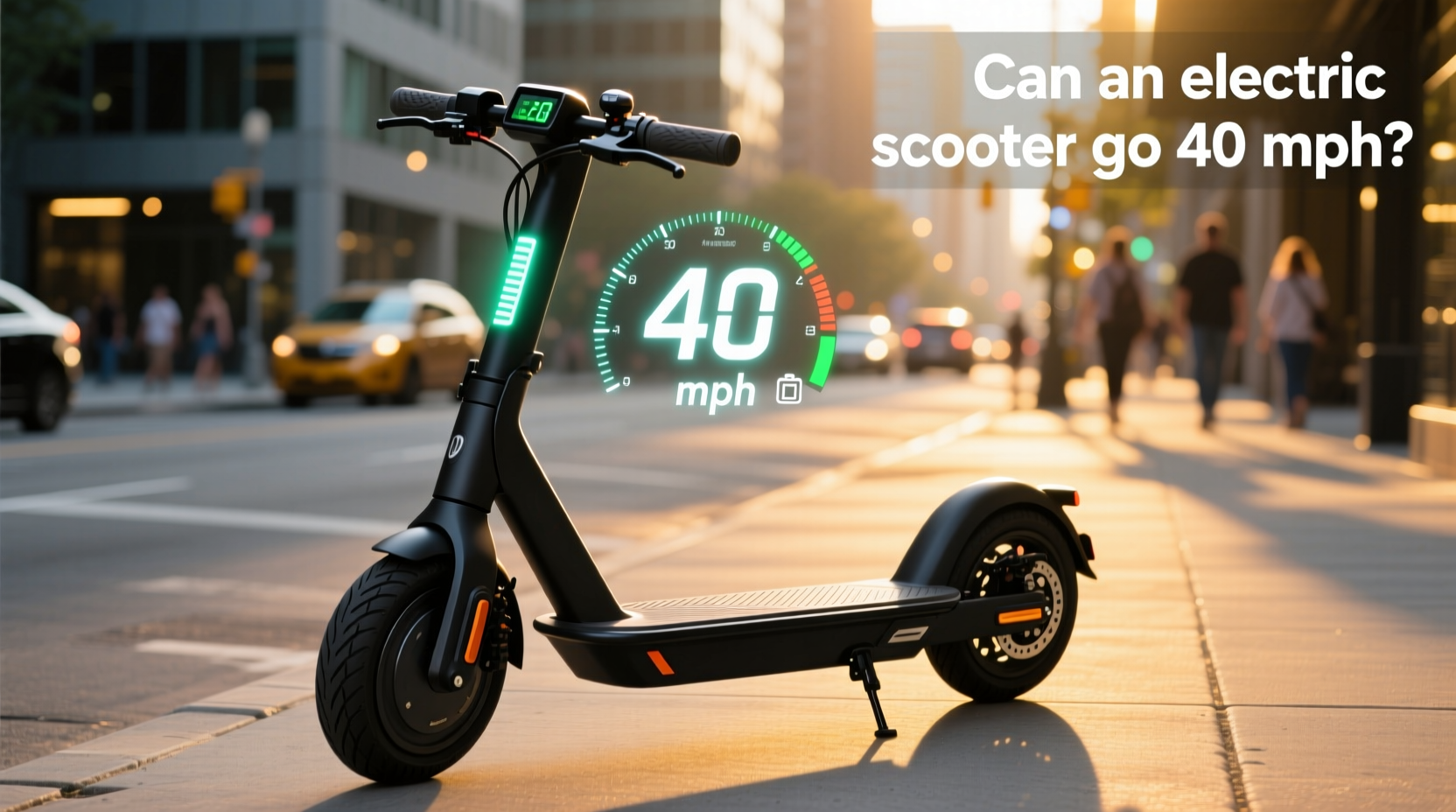 scooter digital meter,Can an electric scooter go 40 mph? buying guide