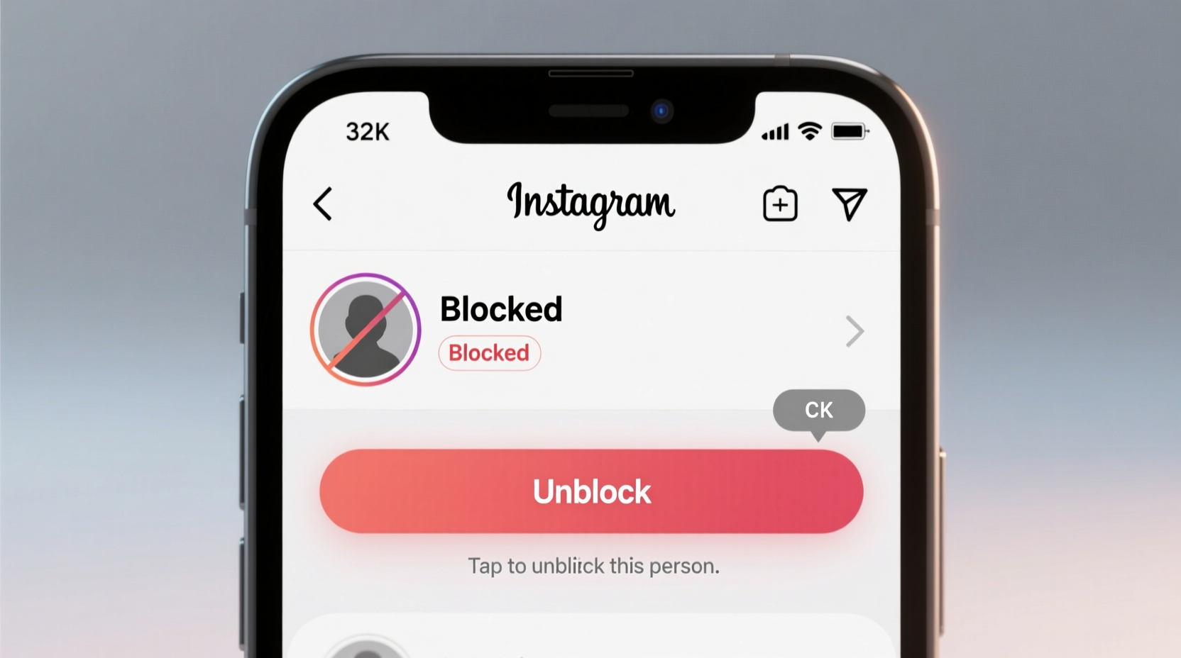 how to unblock someone on instagram