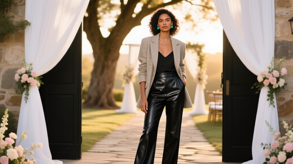 Leather Pants to a Wedding: Style, Etiquette & When It Works