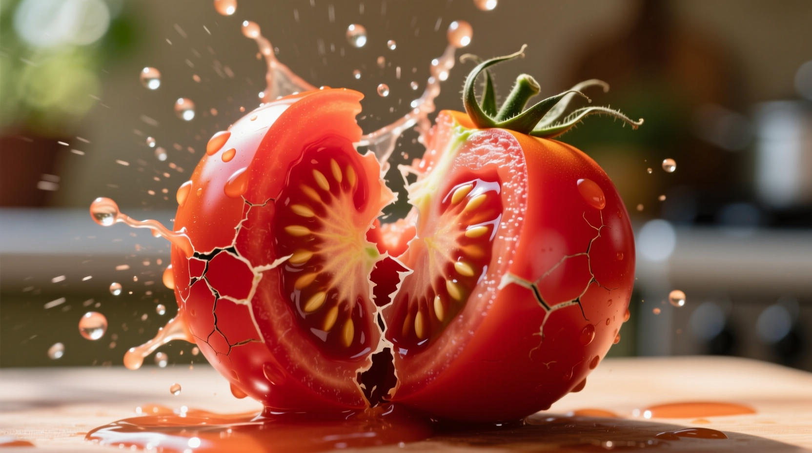 tomatoes splitting
