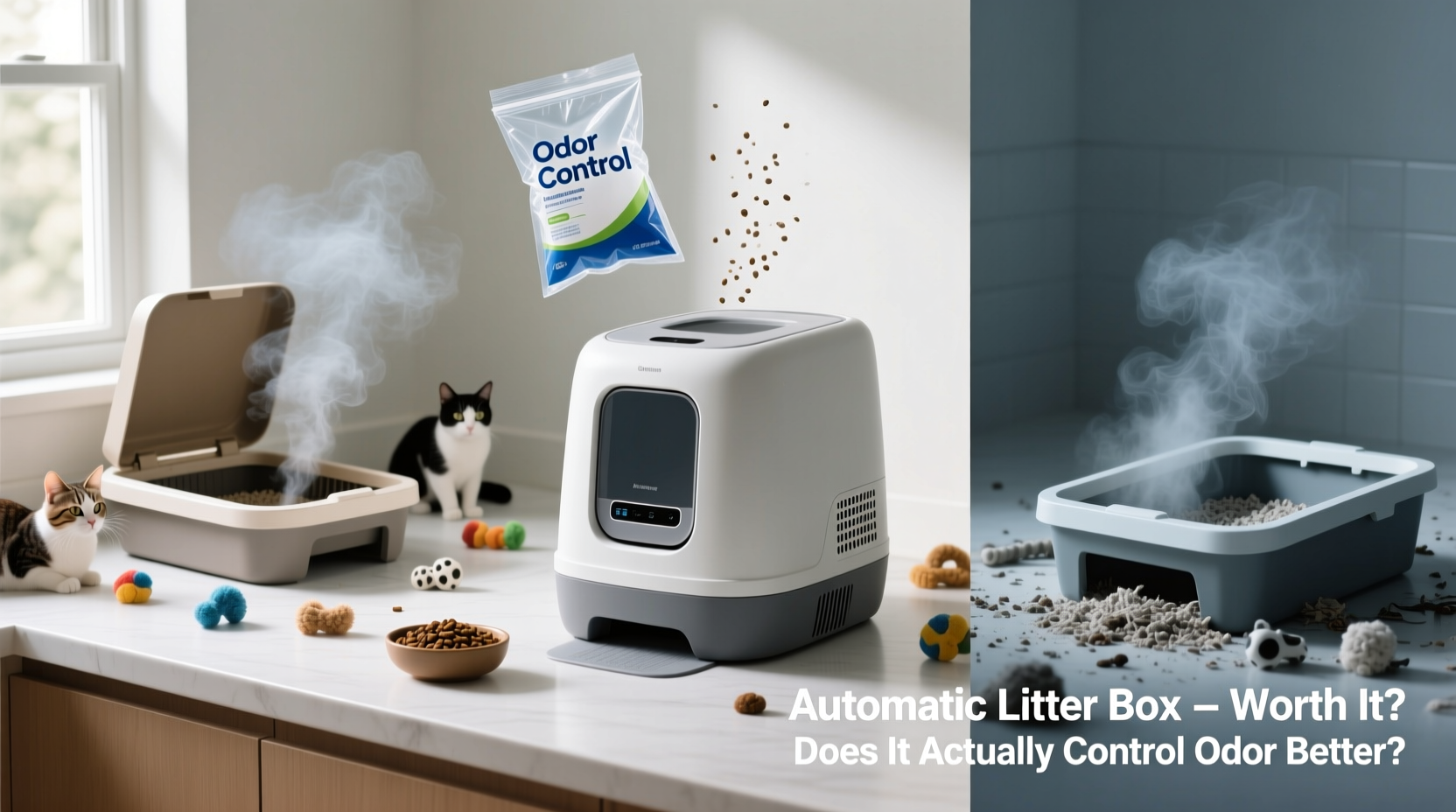 automatic litter box worth it do they actually control odor better