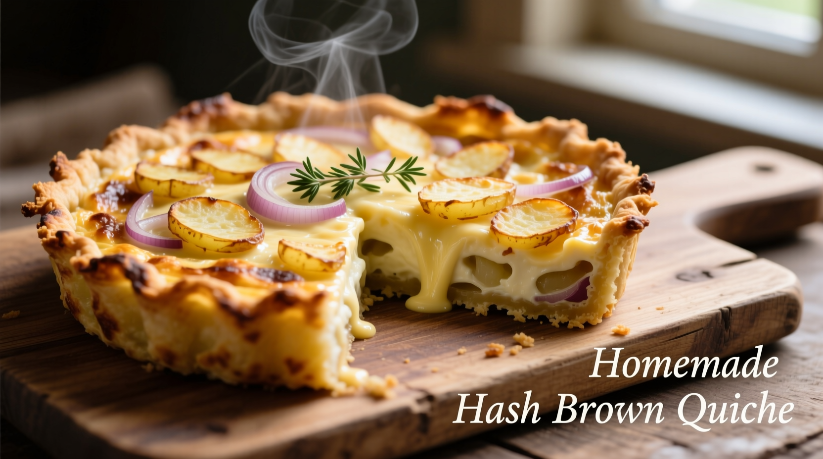 Perfect Hash Brown Potato Crust Quiche Recipe (Gluten-Free)
