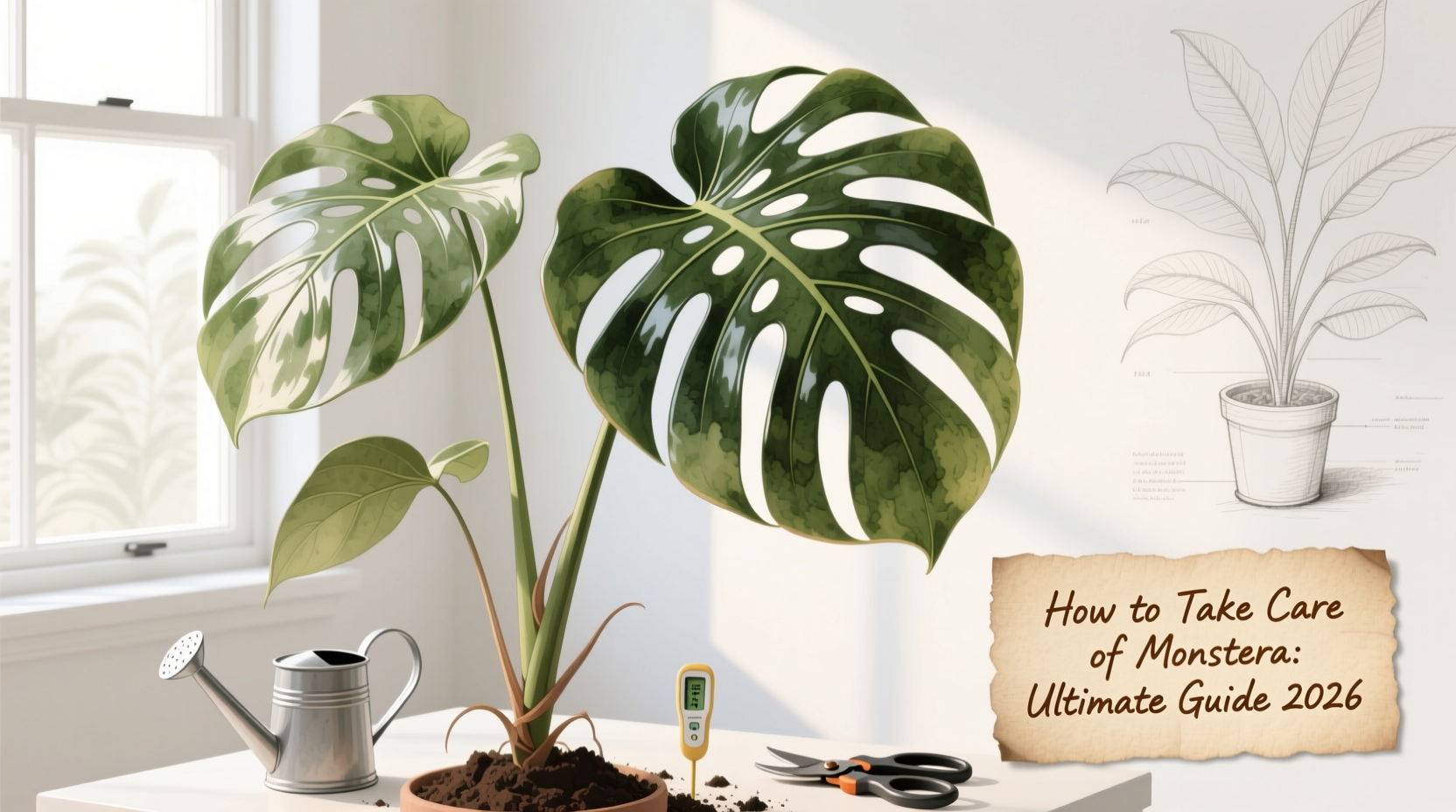 Monstera Care: 7 Expert Tips | TheHomeSprouts
