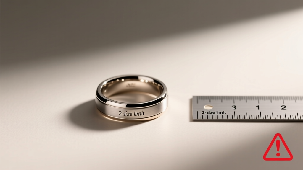 Men’s Wedding Ring Resizing Limits (2026)