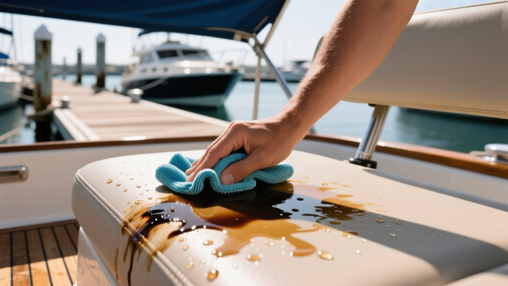 Tested: How to Get Coffee Out of Boat Seats & Decks
