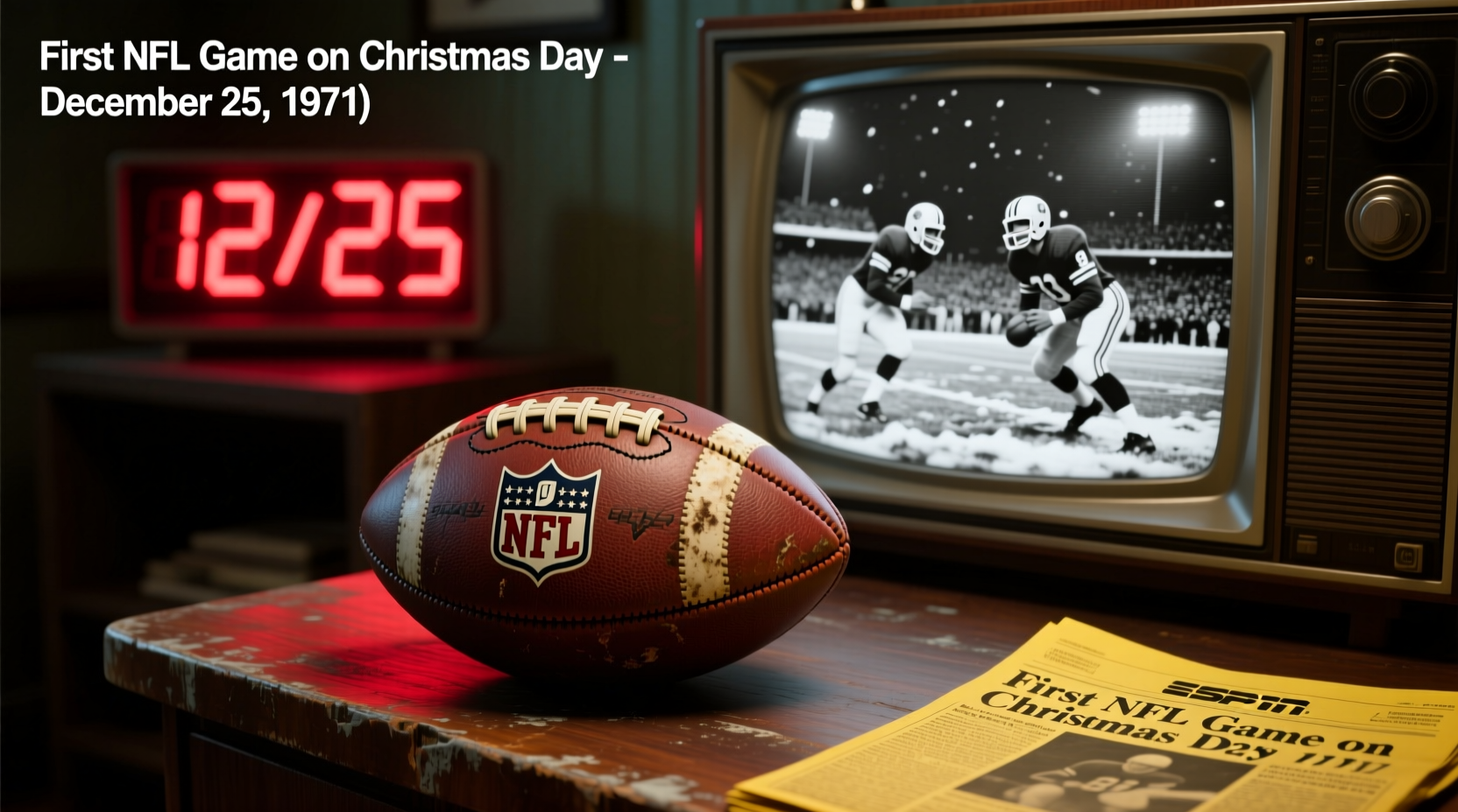 when did nfl start playing on christmas day