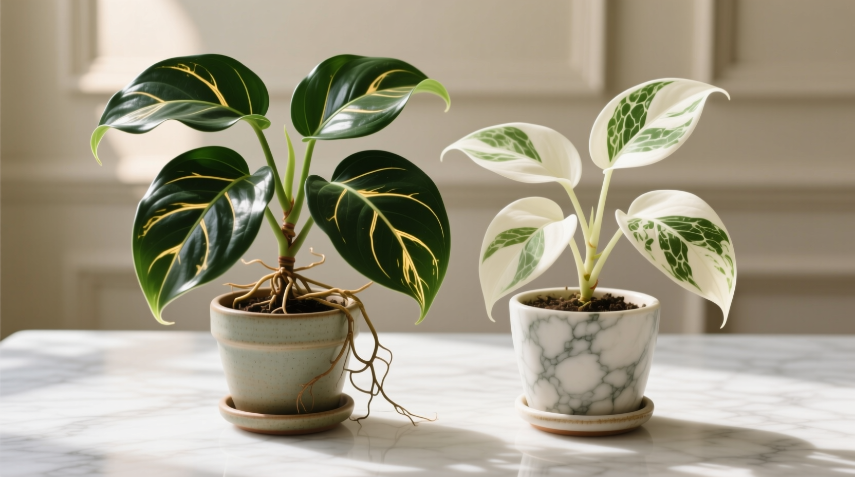 Jessenia vs Marble Queen Pothos: Key Differences & Care Guide