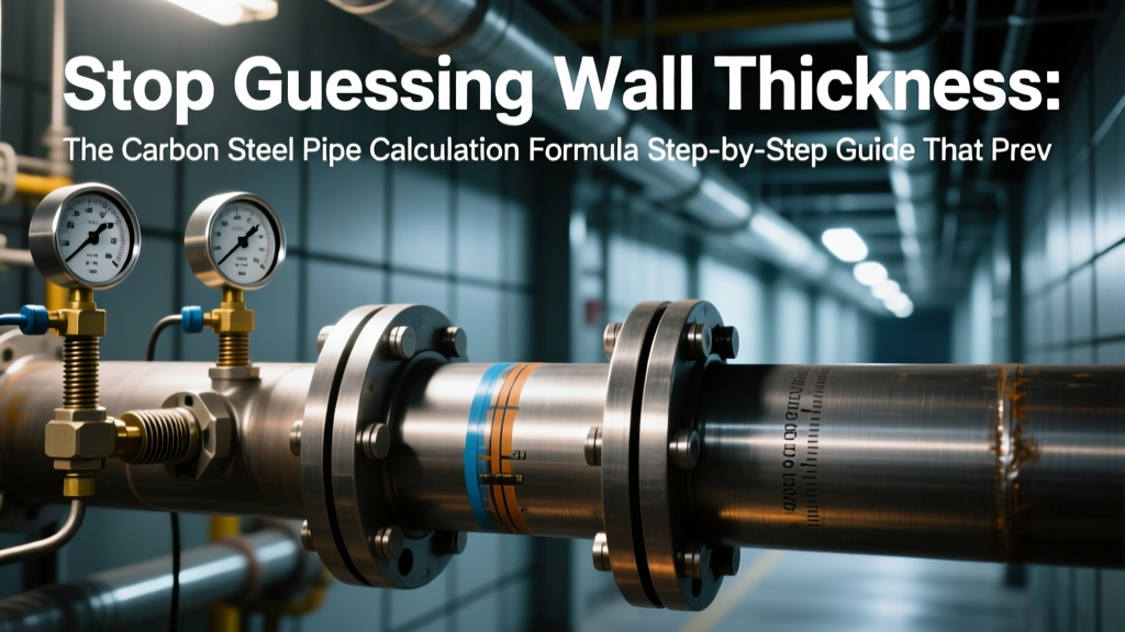 Carbon Steel Pipe Wall Thickness Calculator (ASME B31.3)
