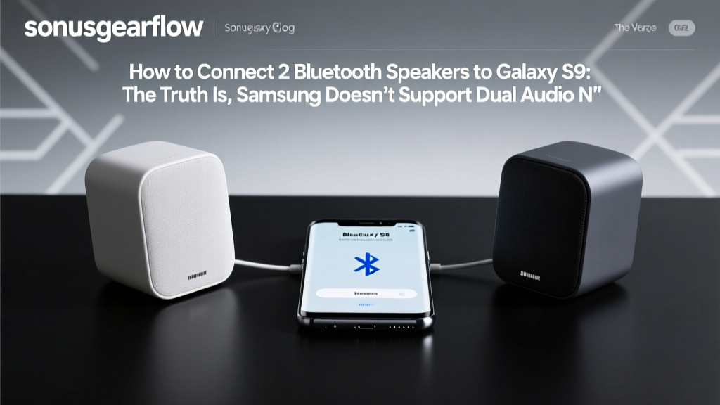 Galaxy S9 Dual Bluetooth Speakers: What Actually Works