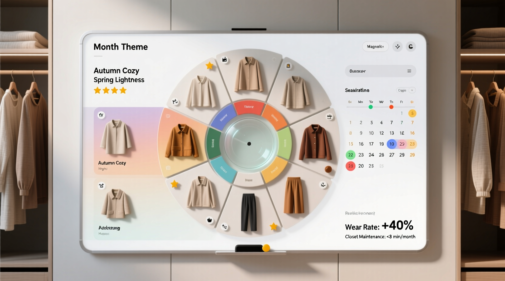 closet organization tips for evolving capsule wardrobes