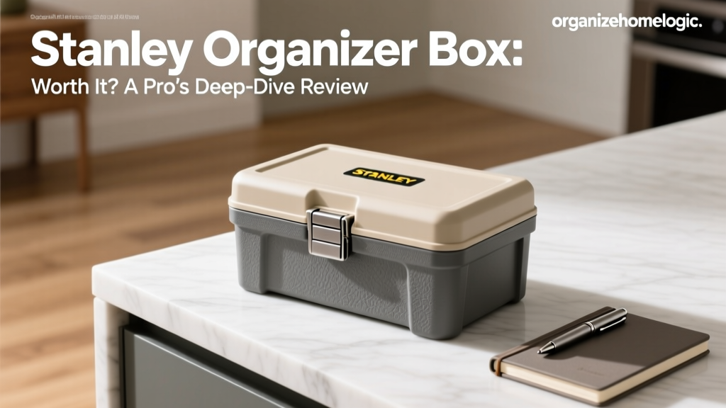 Stanley Organizer Box: Worth It? A Pro's Deep-Dive Review