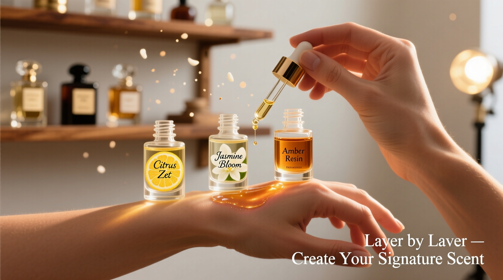 how to layer fragrance oils for a unique signature scent