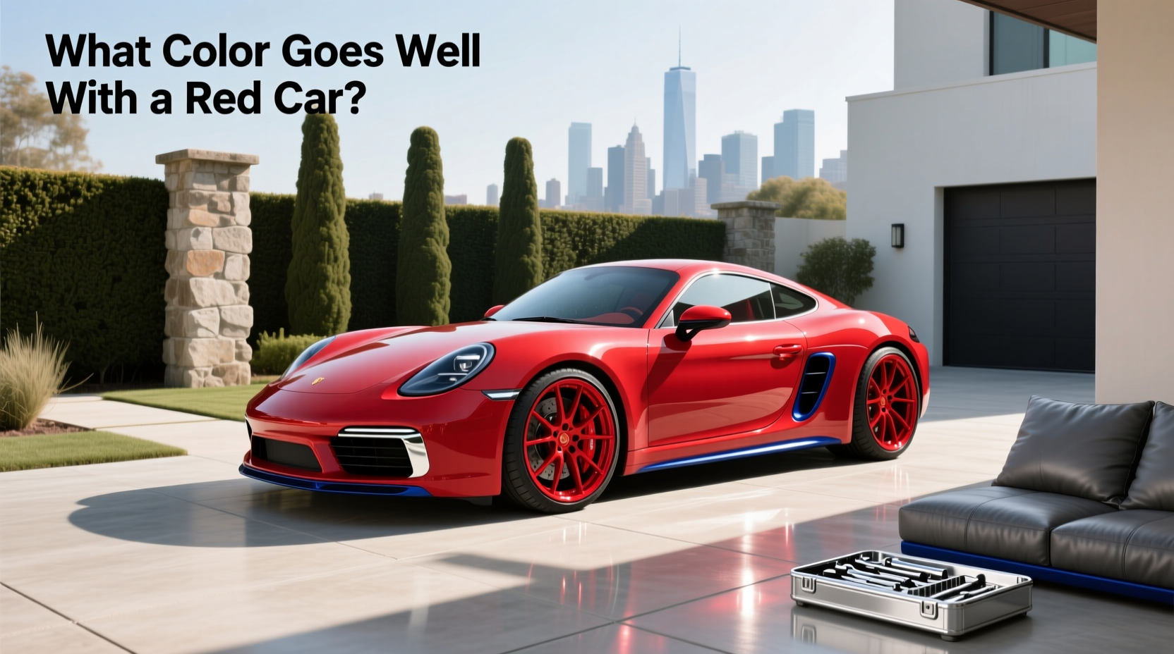 How to Choose Red Rims Chrome Lip, What Color Goes Well with a Red Car?