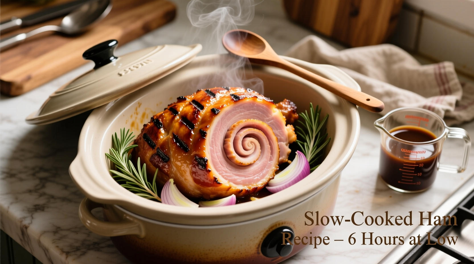 how to cook a ham in crockpot